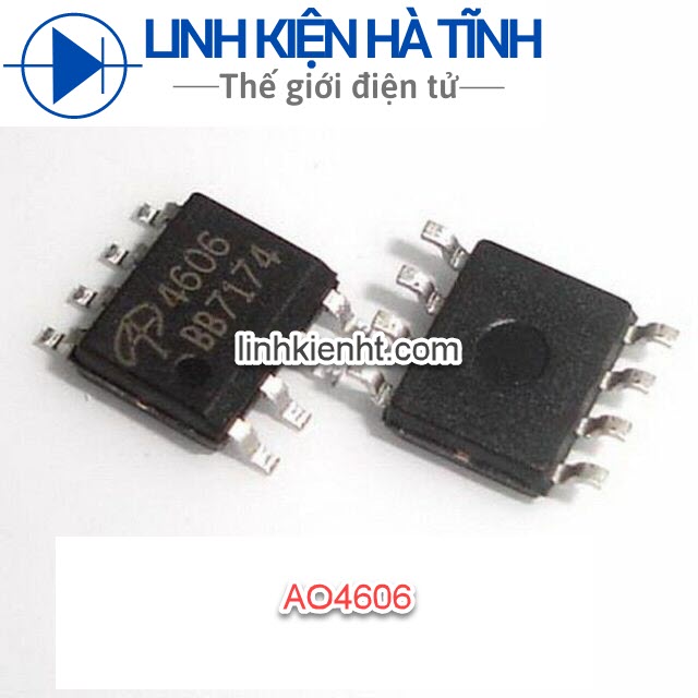 AO4606 MOSFET trên bo cao áp LCD Laptop